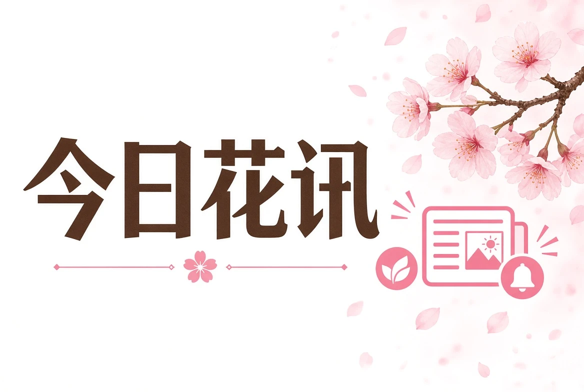 今日花讯内容整理