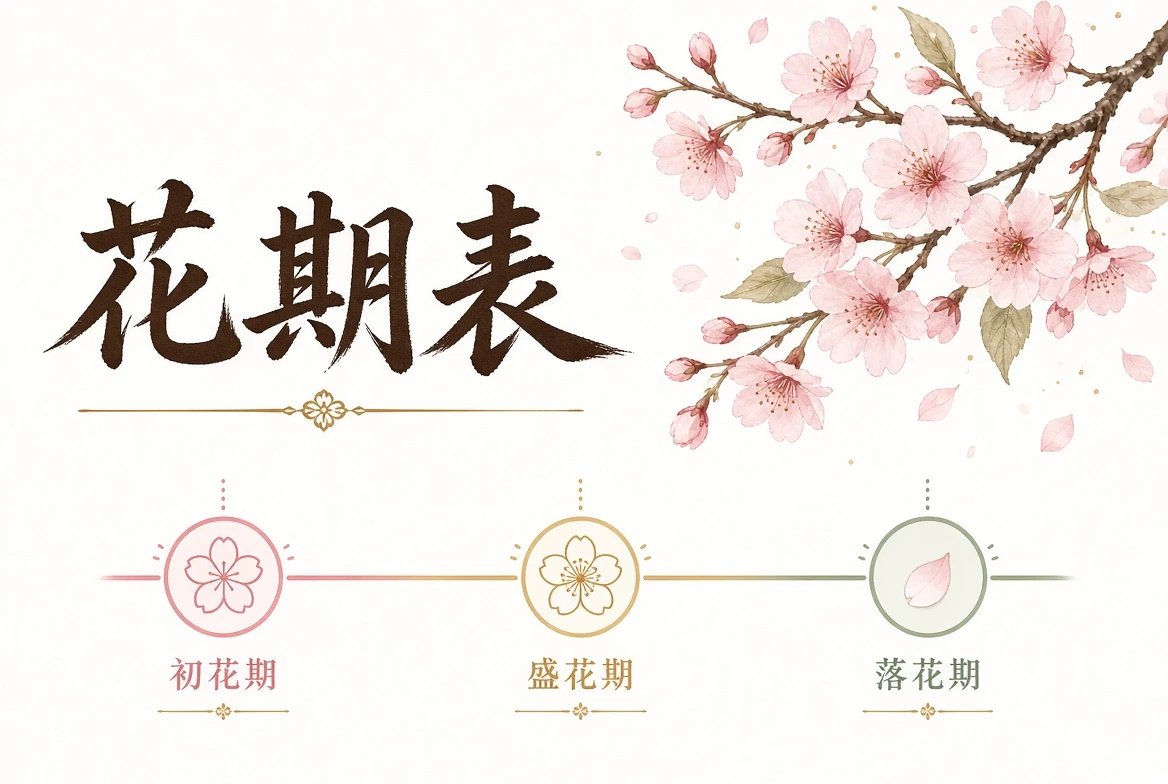 樱花视频花期表